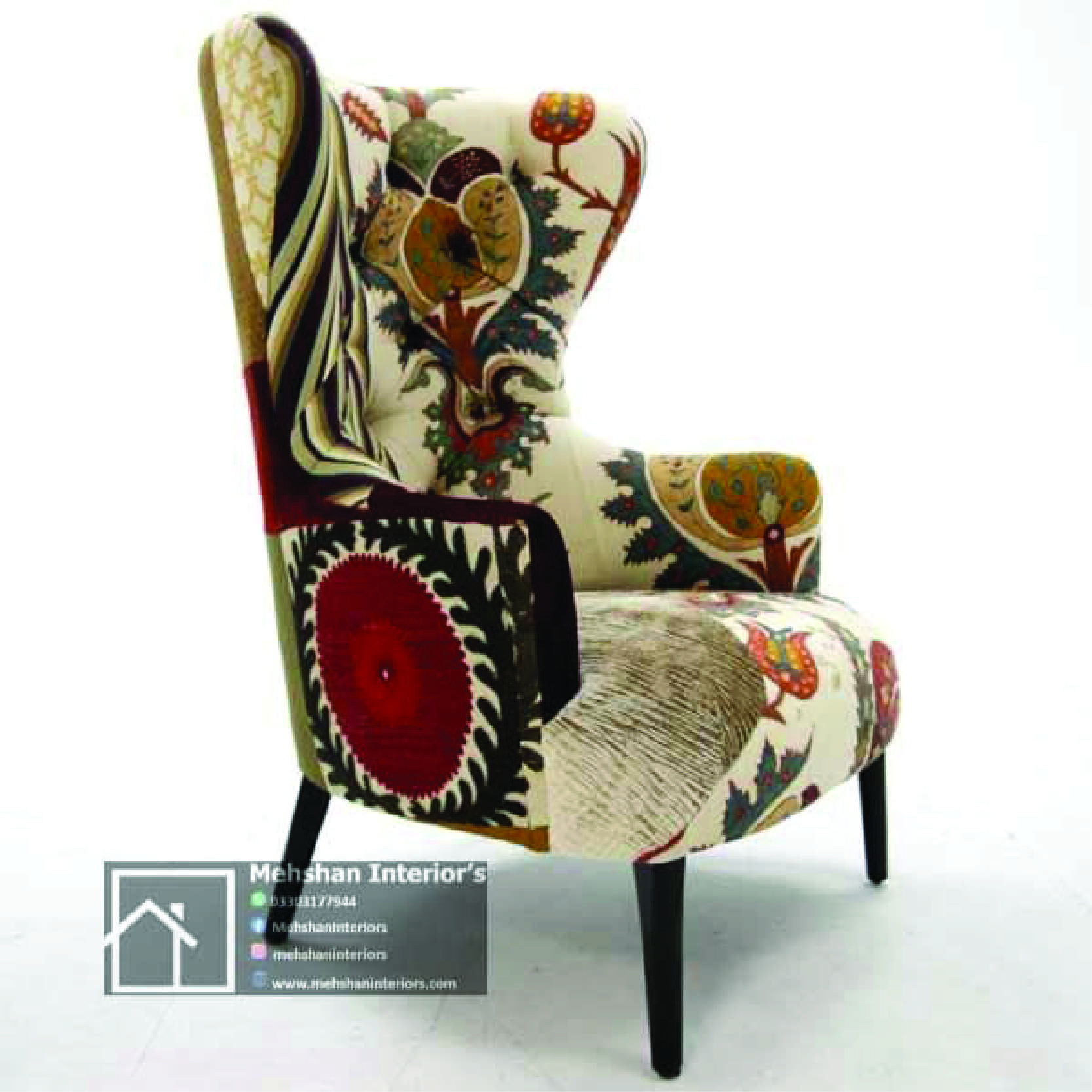 velvet tanya petite accent chair