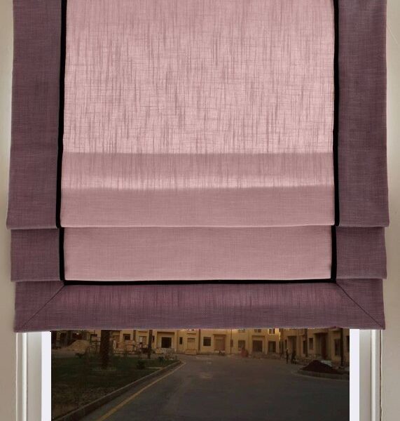 Roman Blind With Light Colors