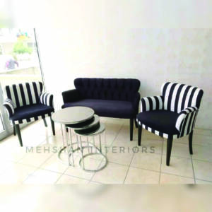 Zebra Sofa Set