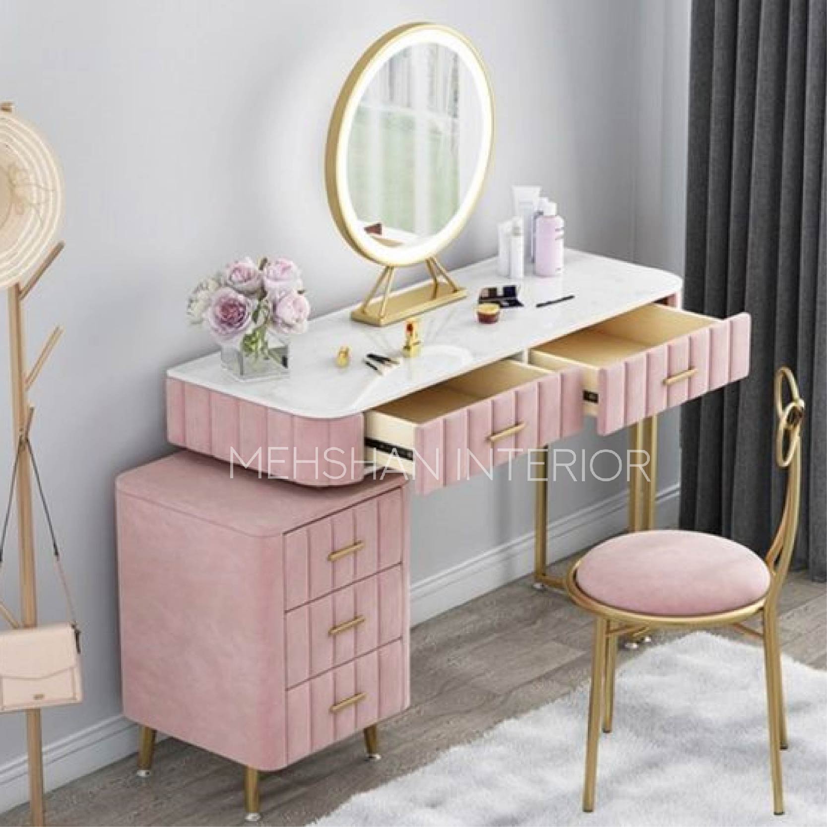 Sun Mica Fancy Wooden Dressing Table, Color : Brown at Rs 8,000 / Piece in  Delhi