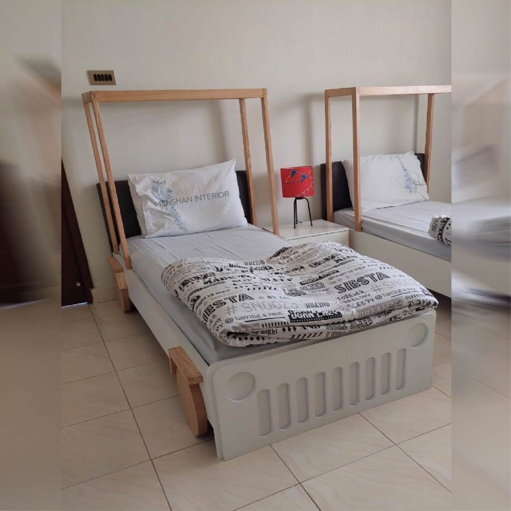 Single bed wood design | Premium Bed